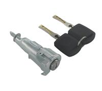6Y0898167E 1Z0837167C Compatible avec SKODA pour O&ctavia 2004-2013 ensemble complet interrupteur d'allumage cylindre de baril de serrure de porte gauche(Left Lock)