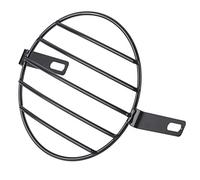7,09 pouces Black Retro Motorcycle Headlight Grill Round Cover Couver