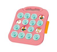7,09 x 0,79 x 8,46 cm pour enfants d'âge préscolaire Amélioration de la mémoire d'intelligence en forme d'échecs Jouet portable en forme d'animaux