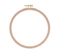 7.1in Embroidery Hoop, Wooden Round Embroidery Hoops Adjustable Circle Cross Stitch Hoop Ring Cross Stitch Hoop Small Embroidery Hoop Frame Wooden Hoops for Crafts