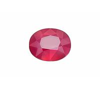7,25 Ratti 6,62 carats certifié non chauffé non traité de qualité A+ Rubis de Birmanie naturel Manik en vrac pour femme et homme-AMZ16850, taille S, pierre précieuse, Small, Gemme