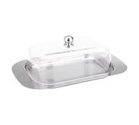 7,32 x 4,72 x 22,36 pouces Porte-beurre confortable pour plan de travail, plat au beurre avec couvercle, récipient à pain avec couvercle, joint de beurrier pour gâteaux, stockage des fruits