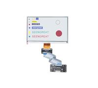 7.3inch E-Paper Display Module, 800x480 Six Color E Ink Screen with SPI Interface, Low Power Development Display Hat Compatible with Raspberry Pi, Fits Arduino, ESP32, STM32