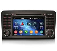 7" 4+64GO Android 16 Autoradio Carplay pour Mercedes Classe ML/GL W164 X164