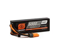 7,4 V 5000 mAh 2S 50C Smart Hardcase Batterie LiPo : IC5