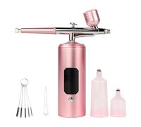 7,4 V - Équipement de pulvérisation pneumatique en alliage de cuivre - Buse adaptée pour les soins de beauté et les applications artistiques - Double usage - Pour les soins de la peau et les projets