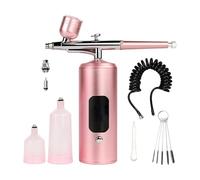 7,4 V - Équipement de pulvérisation pneumatique en alliage de cuivre - Buse adaptée pour les soins de beauté et les applications artistiques - Kit d'aérographe multi-buses pour la beauté et la beauté