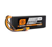 7.4V 4000mAh 2S 50C Smart LiPo Battery IC3
