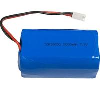 7.4V 5200mAh 4 Cell Lithium ION 18650 38 48Wh Rechange Battery Pack with 2 Pin MTA-100 Connectors