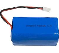 7.4V 5200mAh 4 Cellules Lithium ION 38.48Wh Rechange Batterie avec 2 Connecteurs MTA-100