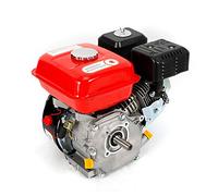 7,5 CV Moteur à essence,Moteur à kart industriel 4 Temps,1 Cylindre,3600 tr/min (Noir rouge)