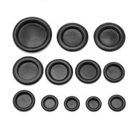 7-50 mm obturateur en caoutchouc œillets de câblage trou bouchon voiture fermeture en caoutchouc corps joint de fil électrique simple face-40mm-10 pièces
