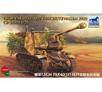 7.5cm Pak40(sf) Auf Geschutzwagen 39h(f) - 1:35e - Bronco Models