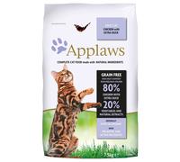 7,5kg Applaws Poulet/Canard Croquettes Pour Chat