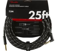 7,5m Deluxe Instrument Cable Black Tweed
