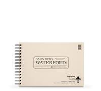 7.5x11 pouceSaunders Waterford : Aquarelle Spiral Fat Pad NOT - 25 feuilles