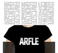 7,6 cm réfléchissant thermocollant sur transfert thermique lettres alphabets tissu vinyle bricolage pour maillots de sport, t-shirts, vêtements, slogan impression artisanat décoration