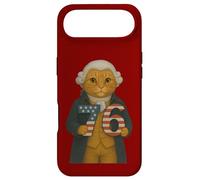 7-6 George Washington Seven Six American Cat Coque pour iPhone Air