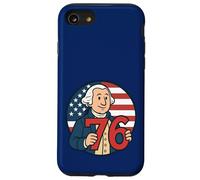 7-6 George Washington Seven Six American Coque pour iPhone SE (2020) / 7/8