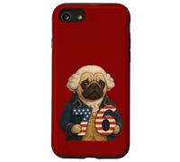 7-6 George Washington Seven Six American Pug Coque pour iPhone SE (2020) / 7/8