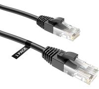 7.6M CAT 5e Ethernet Patch Cable,Computer Network RJ45 Cable,Cat 5e LAN Cable,24AWG UTP Cord + 100% Copper Wire,25 Feet,Grey