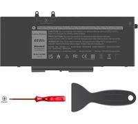 7.6V/68Wh 4GVMP Laptop Battery for Dell Latitude 5400 E5400 5500 E5500, Precision 3540 M3540, Inspiron 7590 7591 7791 2-in-1 Series, 4GVMP 1V1XF R8D7N 9JRYT RF7 wm