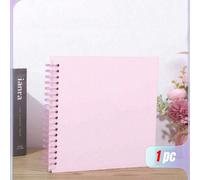 7*7 pouces/8x8 pouces/10x10 pouces Album de scrapbooking DIY 40 pages/20 feuilles Couverture rigide Papier kraft Album photo Livre de souvenirs pour mariage et anniversaire de famille 8 pouces - 40 pa