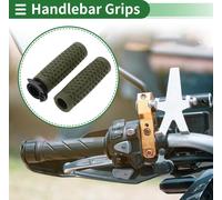 7/8" 22mm 15/16" 24mm Kit de couverture de guidon de moto antidérapant TPU couvre guidon pour moto scooter vélo ATV vert 1 kit