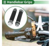 7/8" 22mm 15/16" 24mm Moto Kit de couverture de poignée en alliage d'aluminium en caoutchouc poignées de guidon pour scooter scooter vélo ATV optique titane