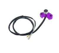 7/8" 22mm Support De Commutateur Guidon De Moto Klaxon Démarreur Électrique Pour Coupe-circuit Avec Bouton De Retour Automatique Pièces Moto En Aluminium CNC Bouton d'allumage de la moto