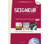 7-8 ans - Document animateur rouge - Modules 1 à 3 Documents de l'animateur avec DVD - La Diffusion Catéchistique-Lyon - Tardy Eds - Livre CD - Document jeunesse dès 6 ans CD