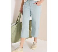 7/8 High Waist Flared Leg Pantalon Loose Fit