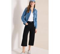 7/8 High Waist Flared Leg Pantalon Loose Fit
