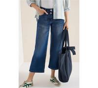 7/8 High Waist Wide Leg Jeans en Loose Fit