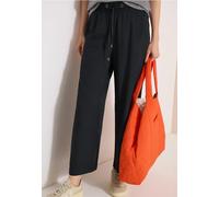 7/8 High Waist Wide Leg Pantalon Loose Fit