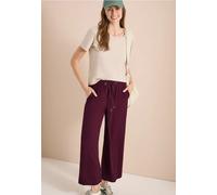 7/8 High Waist Wide Leg Pantalon Loose Fit
