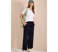 7/8 High Waist Wide Leg Pantalon Loose Fit