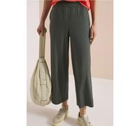 7/8 High Waist Wide Leg Pantalon Loose Fit