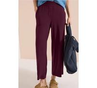 7/8 High Waist Wide Leg Pantalon Loose Fit