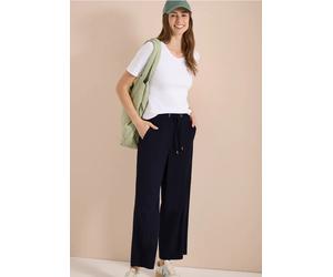 7/8 High Waist Wide Leg Pantalon Loose Fit
