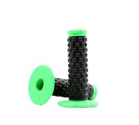 7/8 "nouveau for poignée de vélo poignée guidon moto poignée saleté vélo poignées caoutchouc poignée Gel frein poignée caoutchouc accélérateur 22mm(Black-green)