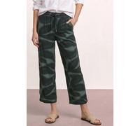 7/8 Pantalon coupe large en style ample à imprimé