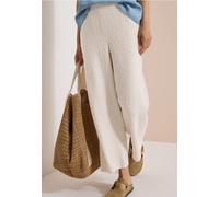 7/8 Pantalon large en seersucker