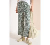 Cecil Leo Macadamia Pantalon à Jambes Larges en Lin mélangé Beige Taille XL