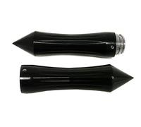 7/8 Pouce 22 mm Guidon de Spike Moto Poignées Poignées pour Cruiser Chopper Cafe Racer