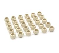 7/8 pouce Tendeurs élastiques avec boules à bascule et bords coupés, verrous en plastique durcies pour chocs et cordes élastiques (Kaki, 30)