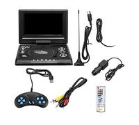 7.8 Pouces 16:9 écran Large 270 ° écran LCD Rotatif Maison Voiture TV Lecteur DVD Portable VCD MP3 visionneuse avec Fonction de Jeu - DVD Portable