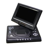 7.8 pouces TV maison voiture lecteur DVD Portable HD VCD CD MP3 USB RCA câble jeu 16:9 rotation LCD