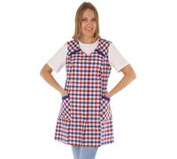 7/8 Tunique courte multicolore sans manches Tablier de cuisine