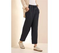 7/8 Wide Leg Pantalon en lin mélangé